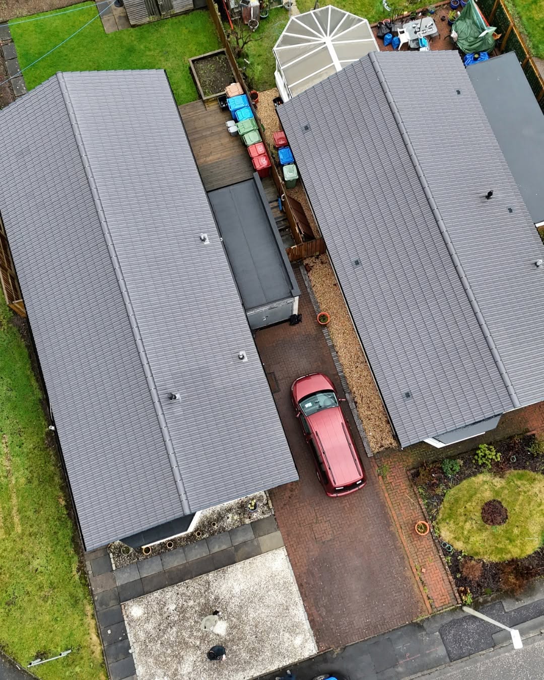 Roof replacement carried out by Master Shield in Central Scotland