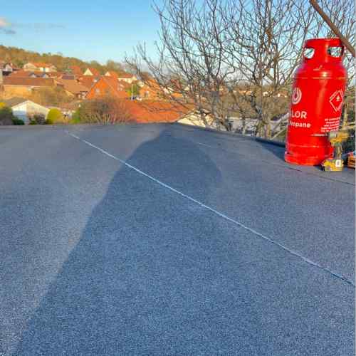 Roof detail finished by the Master Shield roofing team