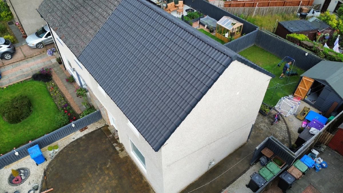 Recent Master Shield roof project on a Central Scotland home