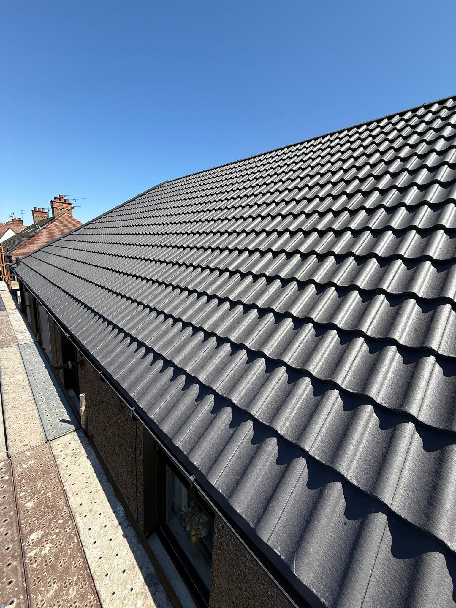 Finished roof by Master Shield Roofing and Property Care