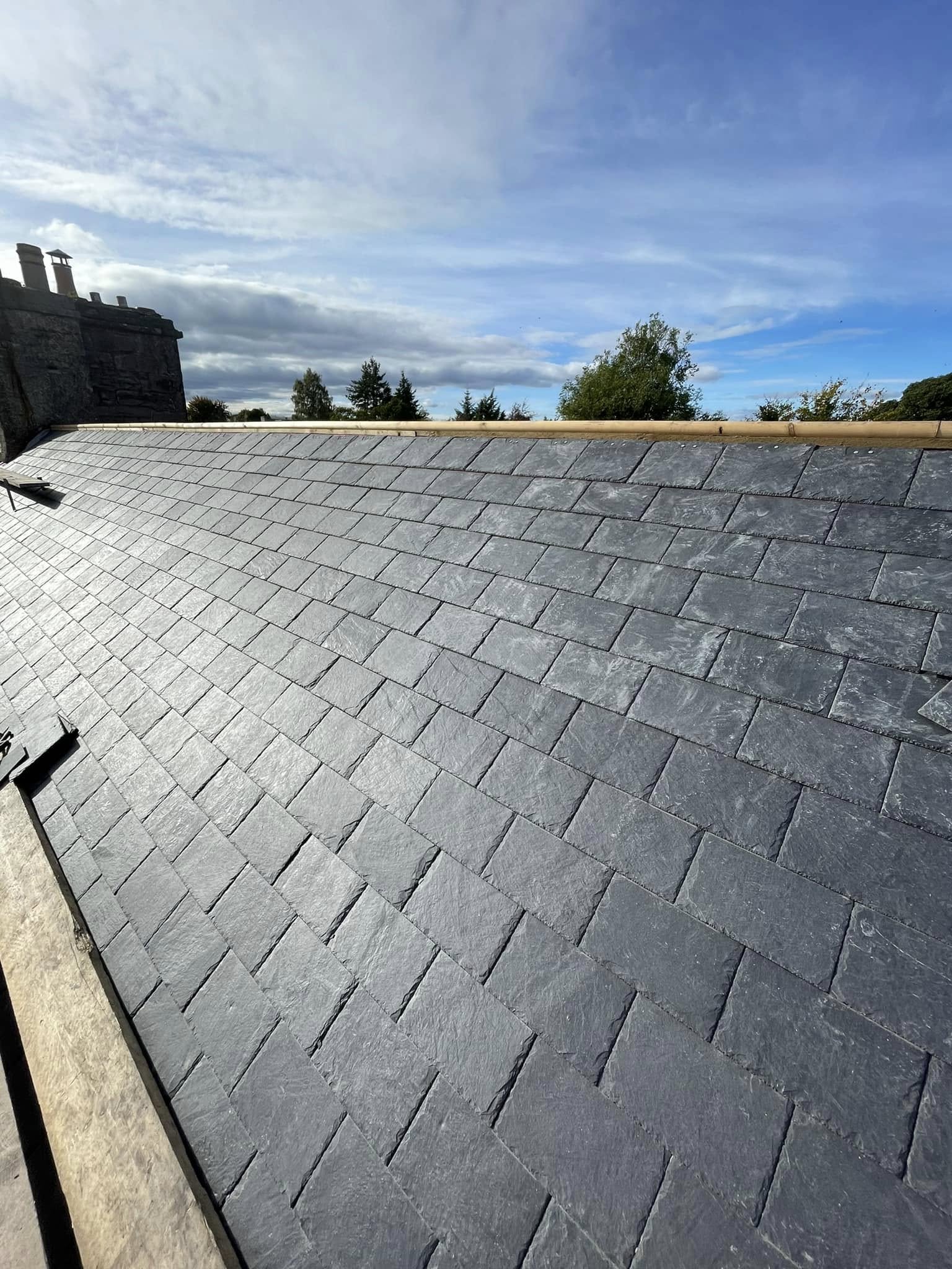 Recent Master Shield roofing job on a Central Scotland property